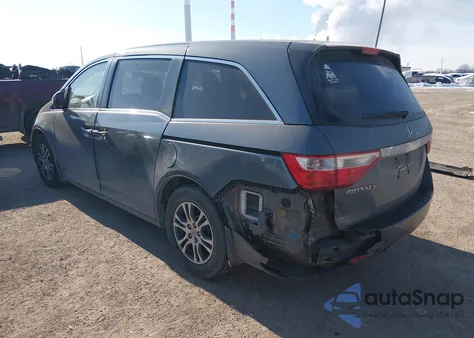 2011 Honda Odyssey Ex from USA, damaged, VIN 5FNRL5H44BB016290